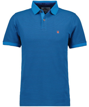 Piqué-Poloshirt with stripes