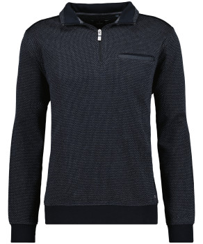 Stehkragen-Sweater Interlock