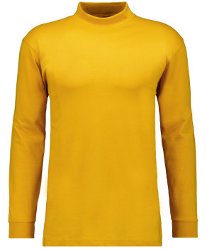 Mock neck shirt long sleeve