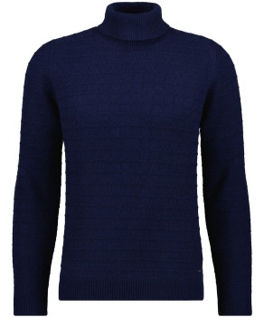 Rollkragen-Pullover, Merino/Kaschmir