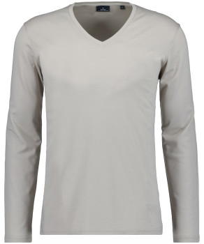 Langarm-Shirt V-Neck