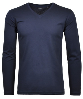 V-neck shirt long sleeve