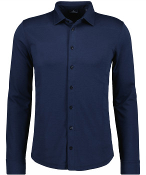 Jersey Shirt with Kent Collar