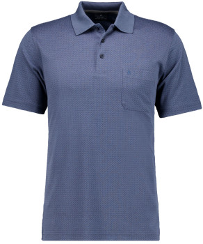 Softknit polo Jacquard