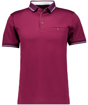 Polo solid, mercerized cotton