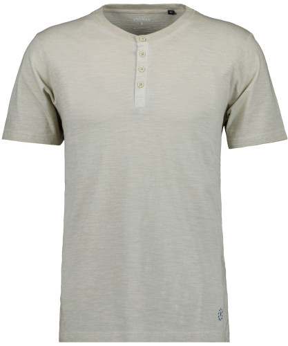 Jersey-T-Shirt Serafino Grau-298