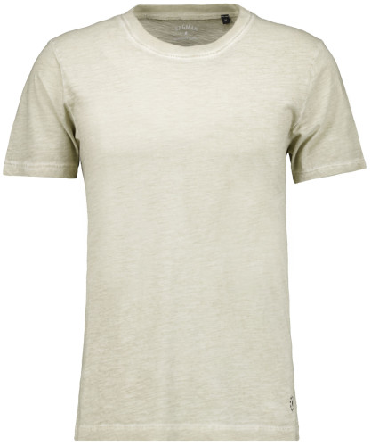 Jersey-T-Shirt Rundhals Grau-298