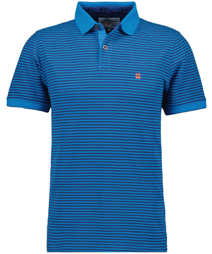 Piqué-Poloshirt with stripes 