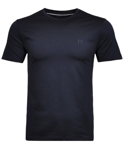 T-Shirt "Keep dry", modern fit Dunkelblau-711