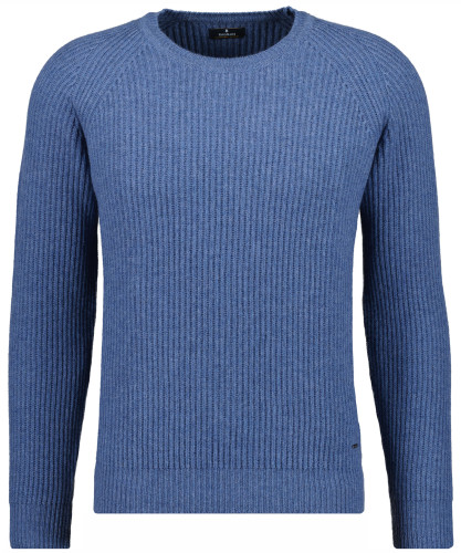 Sweater round neck, Merino/Cashmere Camel-084