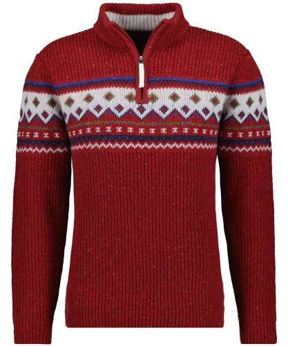 Stehkragen-Pullover "Norweger" 