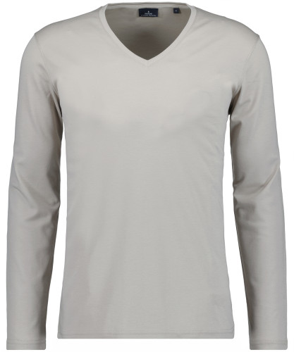 Langarm-Shirt V-Neck 