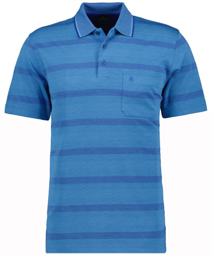 Streifen-Polo Jacquard 