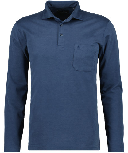 Softknit polo with Kent collar 