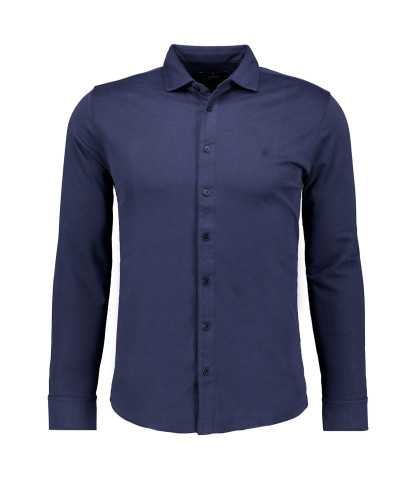 Softknit polo with Kent collar, modern fit 