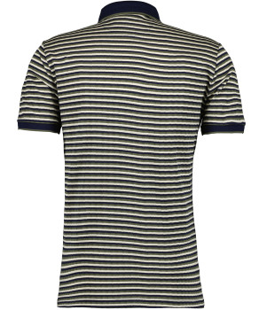Poloshirt with stripes, "italian style"