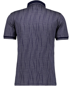 Polo striped, mercerized cotton