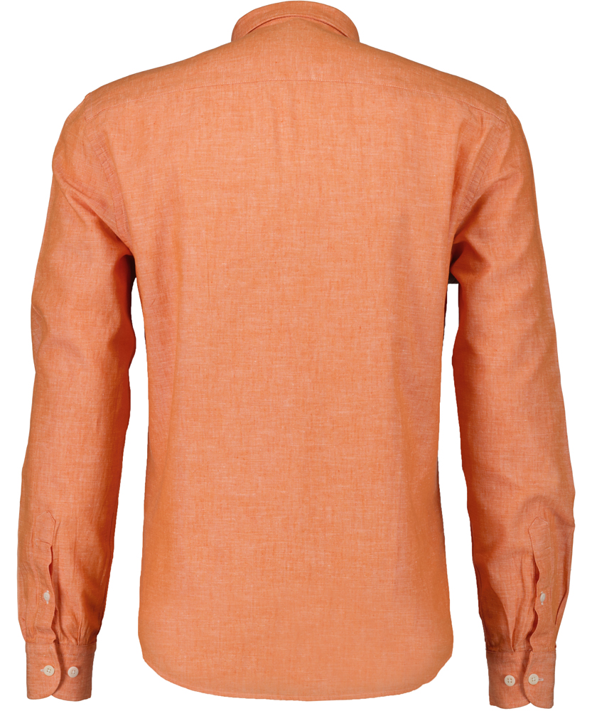 with Button-Dow-collar, cotton-linen fashion men\'s Ragman | Shirt