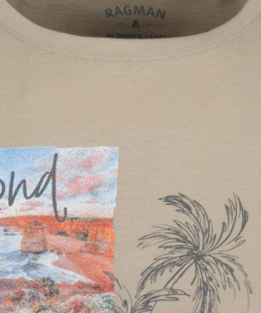 T-Shirt with summer print