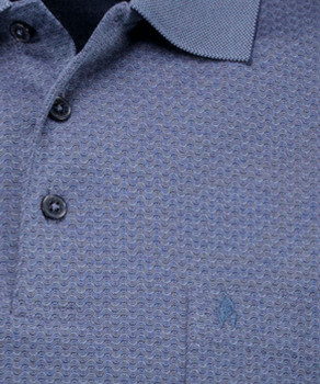 Softknit polo Jacquard