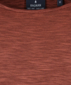 Softknit T-Shirt Rundhals mit Flammdesign